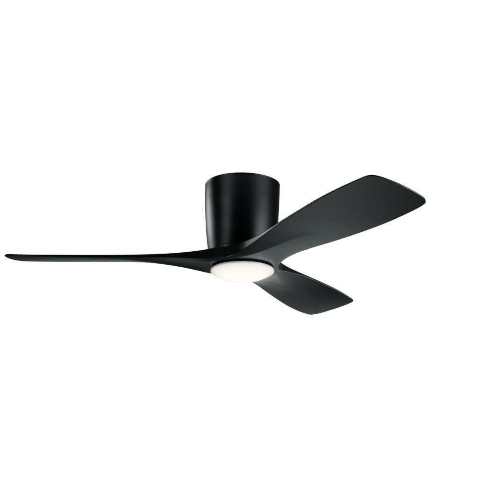 Ceiling Fan with Light – 48” Satin Bronze, LED + Wall Control