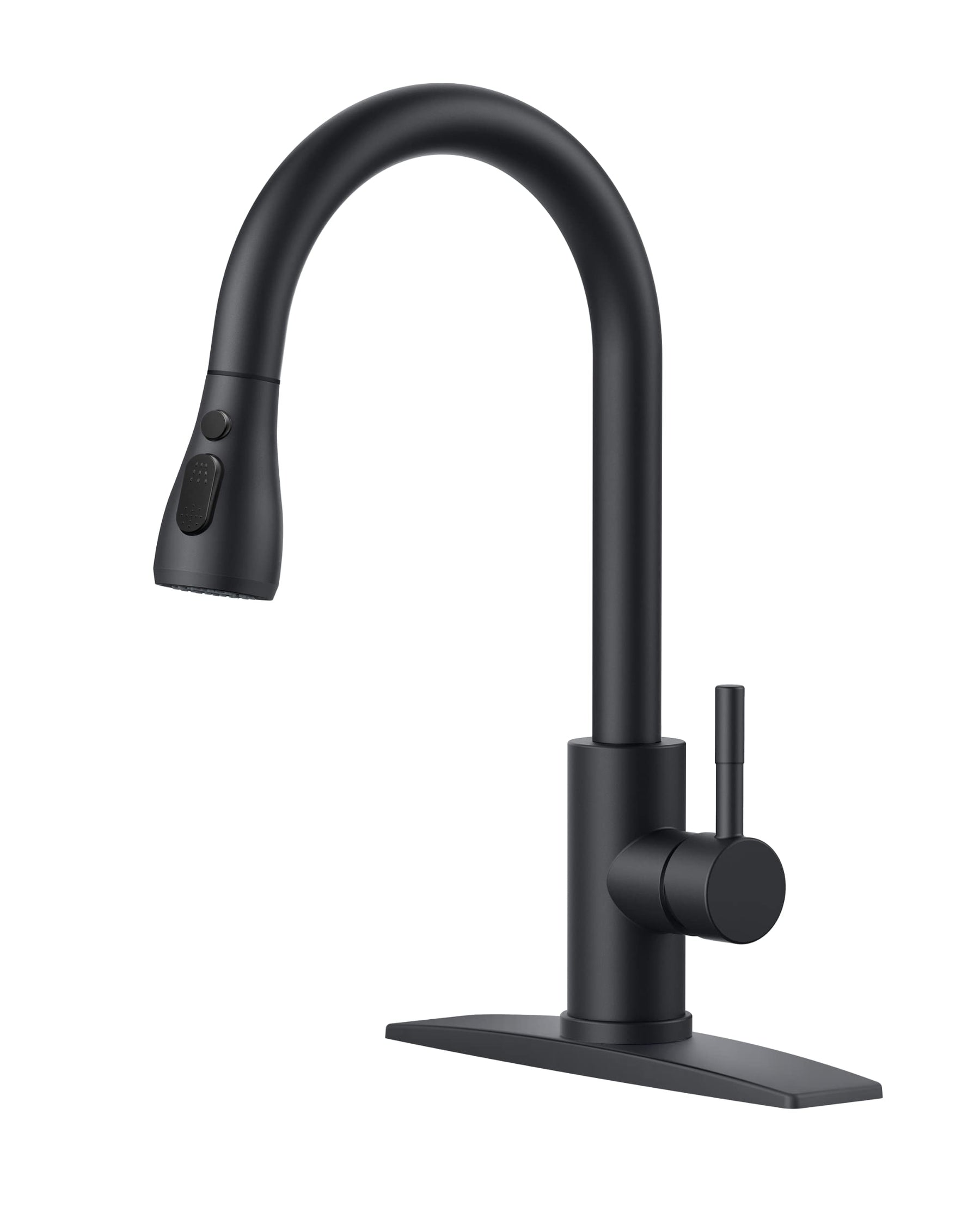 Pull Down Kitchen Faucet – Brushed Nickel, Single Handle