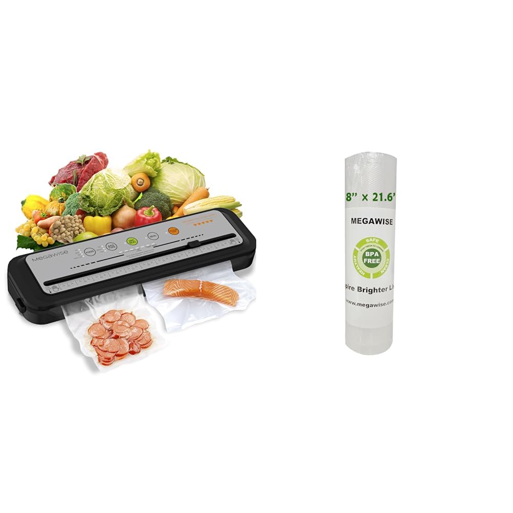 Vacuum Sealer Machine – One-Touch, 10 Bags, Compact Design