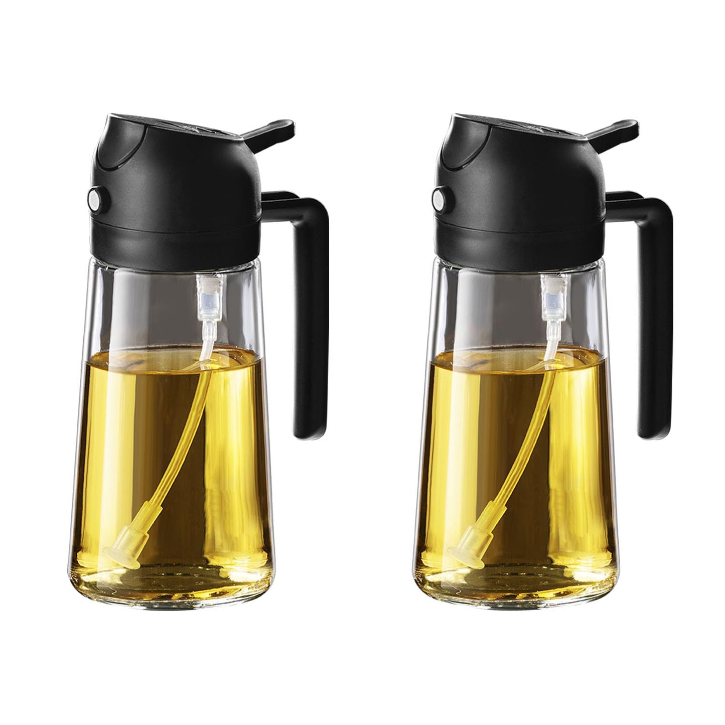 Olive Oil Sprayer – 2-in-1 Cooking Dispenser for Air Fryer, Salad, BBQ