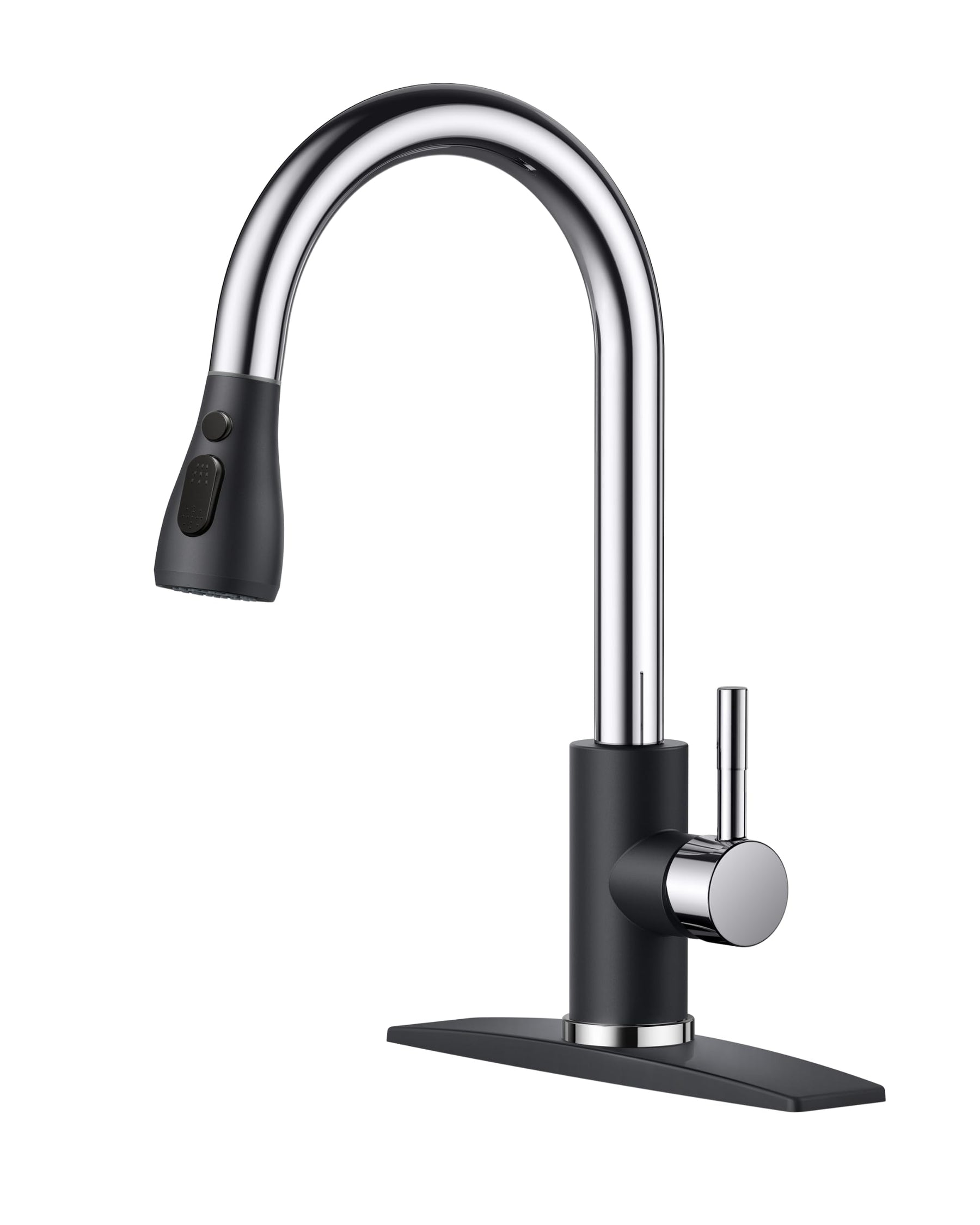 Pull Down Kitchen Faucet – Brushed Nickel, Single Handle