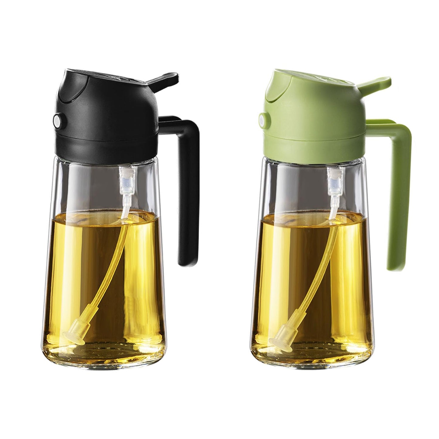 Olive Oil Sprayer – 2-in-1 Cooking Dispenser for Air Fryer, Salad, BBQ