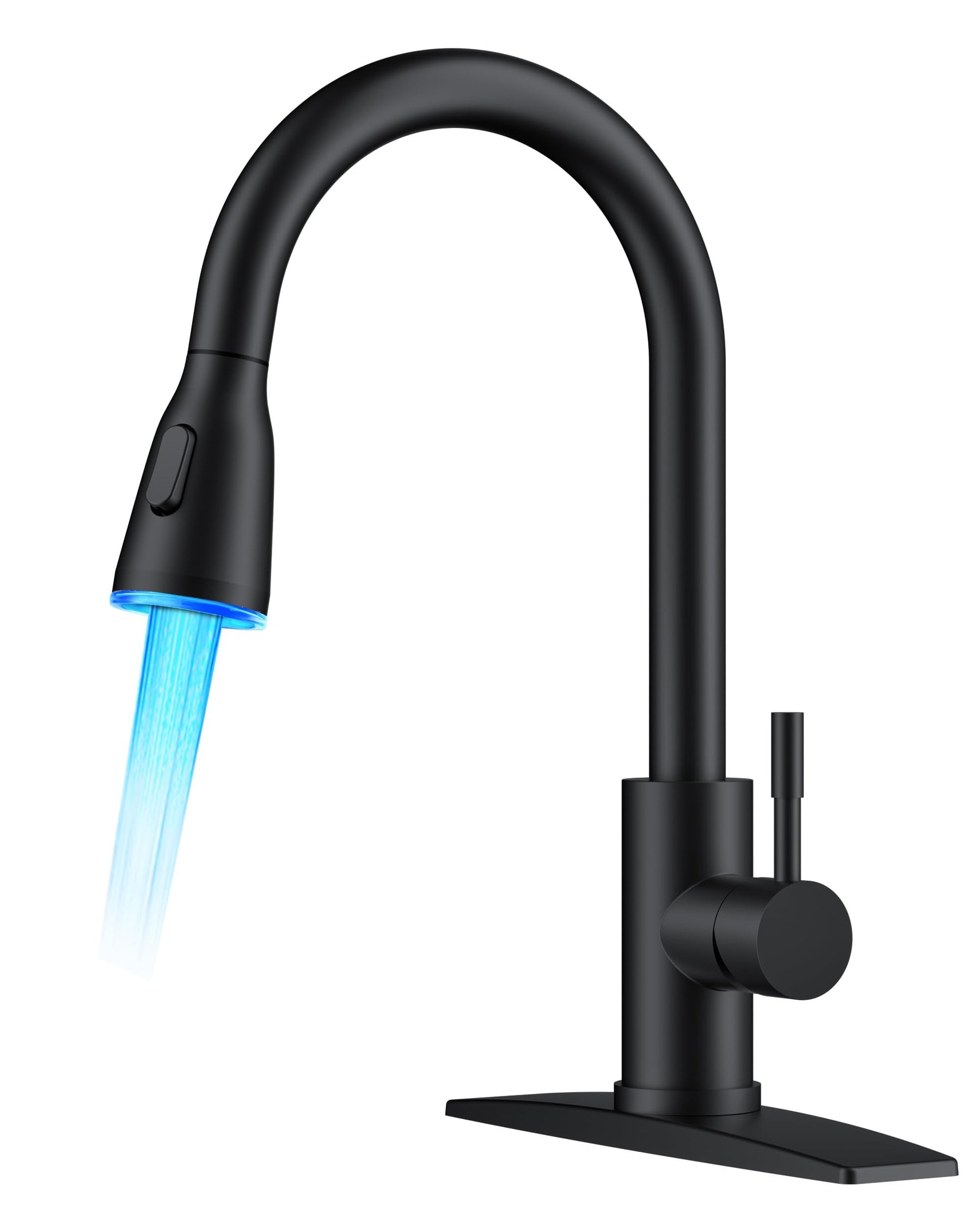 Pull Down Kitchen Faucet – Brushed Nickel, Single Handle