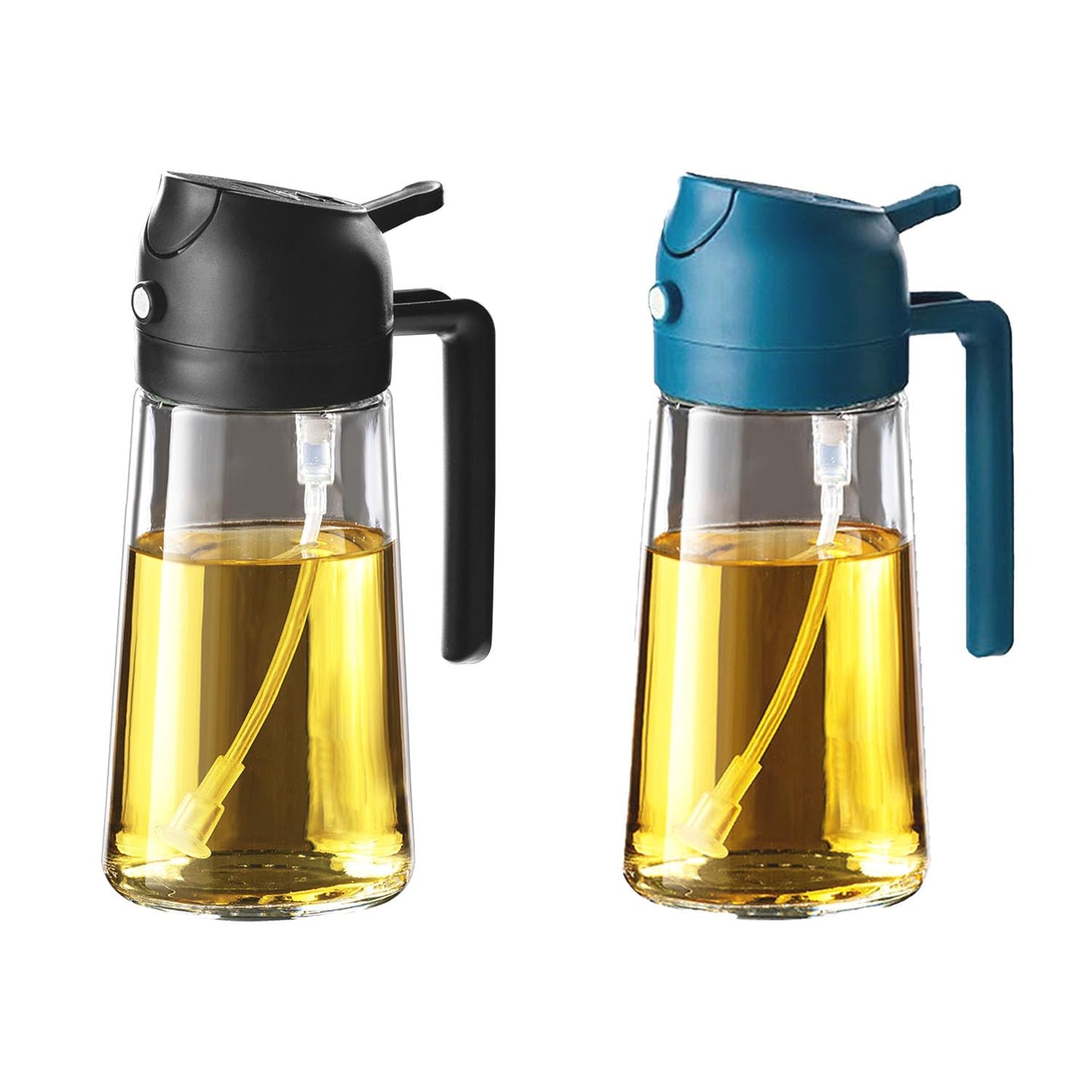 Olive Oil Sprayer – 2-in-1 Cooking Dispenser for Air Fryer, Salad, BBQ