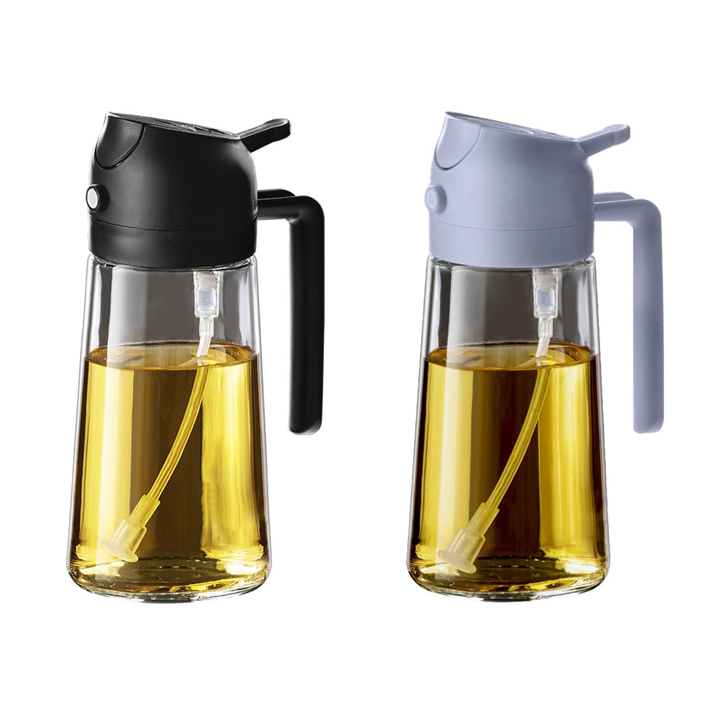 Olive Oil Sprayer – 2-in-1 Cooking Dispenser for Air Fryer, Salad, BBQ