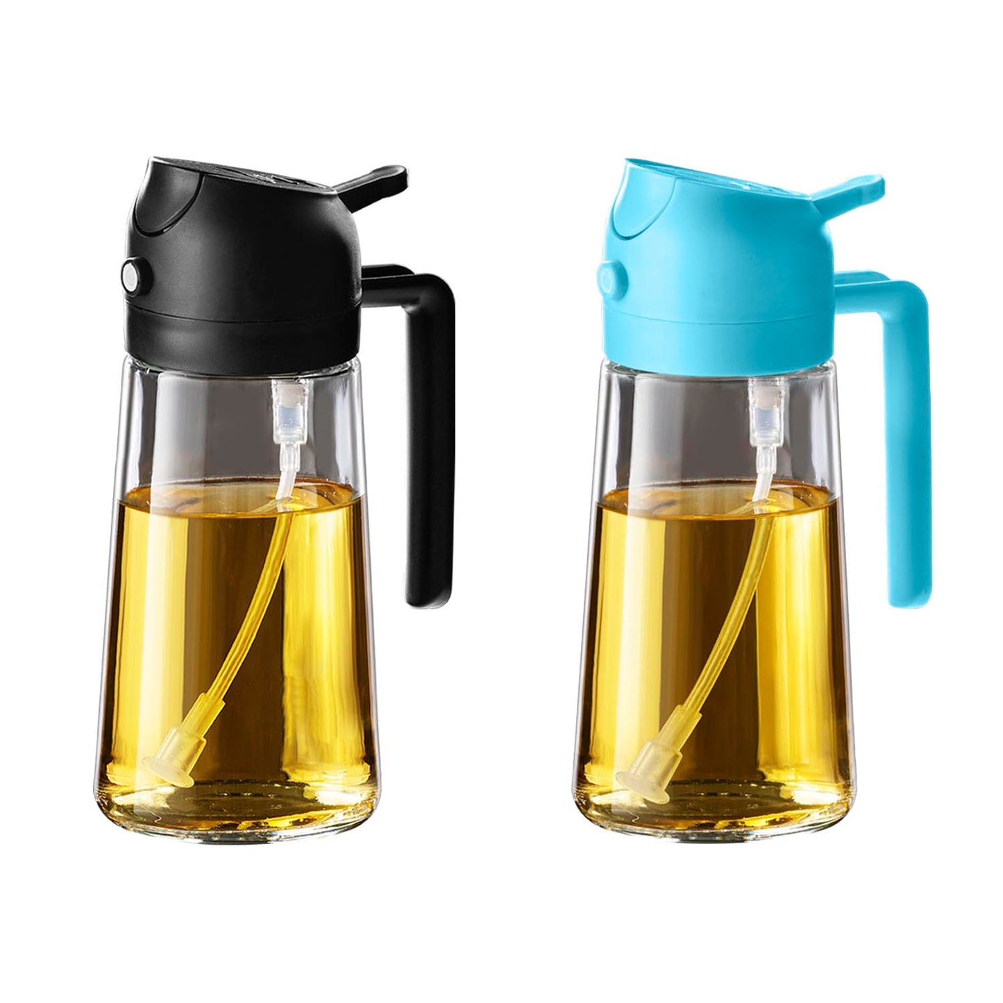 Olive Oil Sprayer – 2-in-1 Cooking Dispenser for Air Fryer, Salad, BBQ