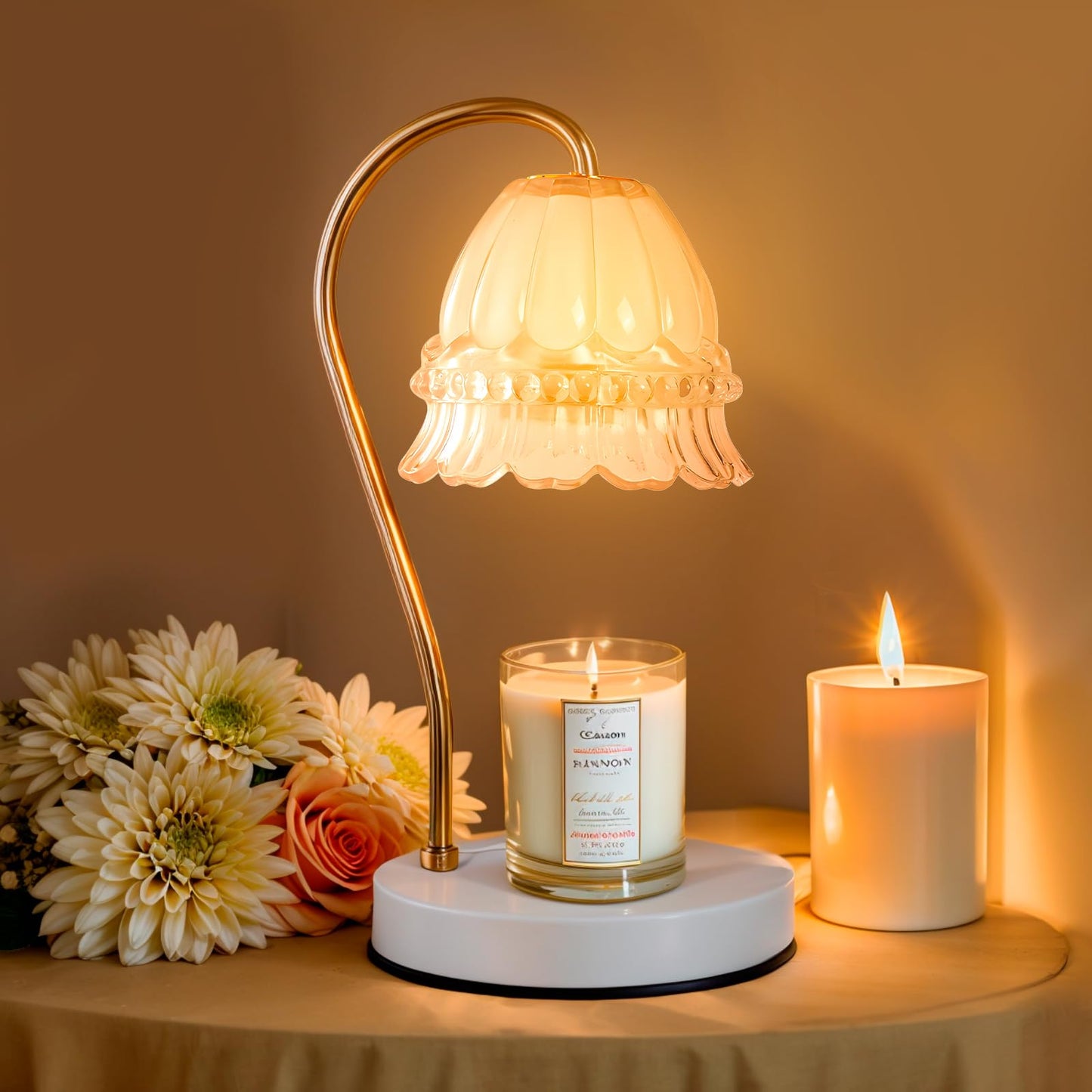 Candle Warmer with Timer – Electric Dimmer Lamp, Gift for Women