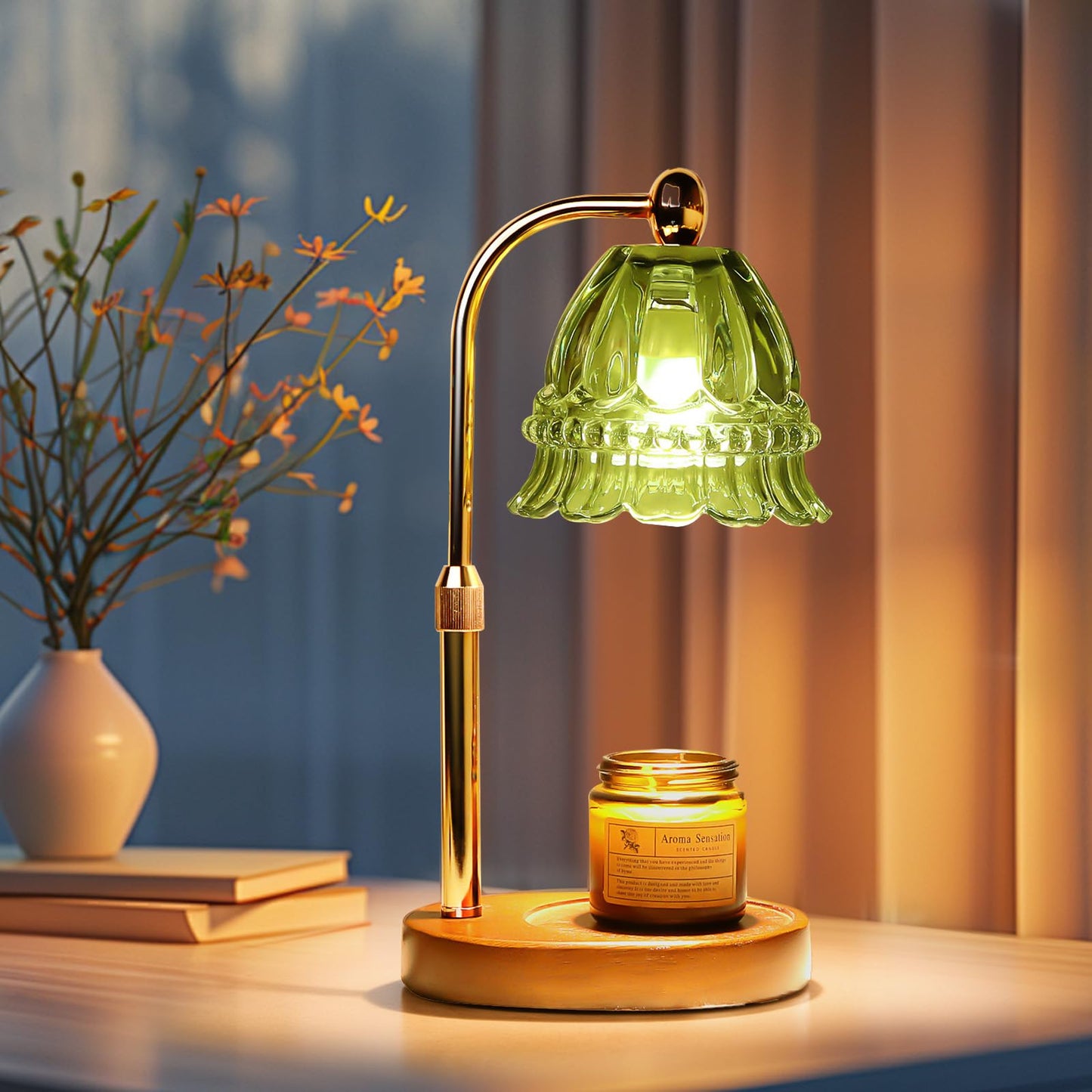 Candle Warmer with Timer – Electric Dimmer Lamp, Gift for Women