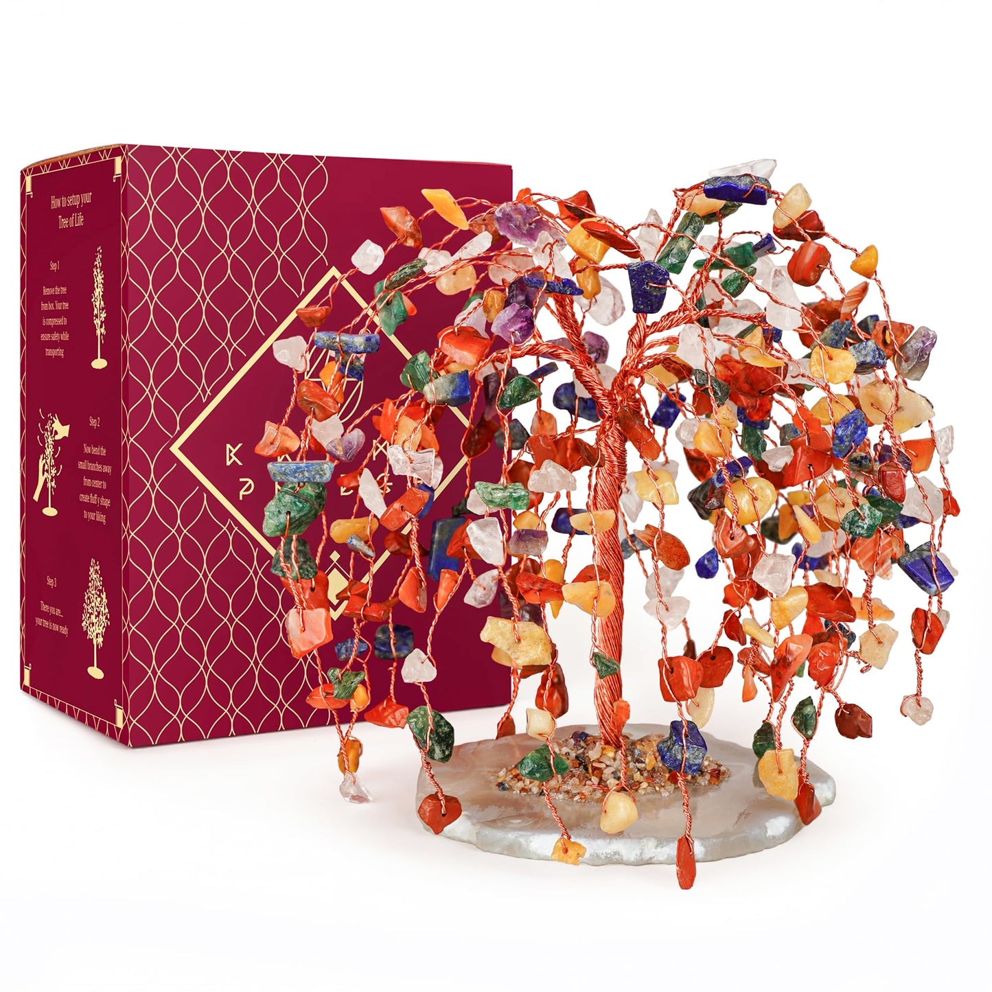 Crystal Tree of Life – Chakra Healing Tree for Energy & Decor