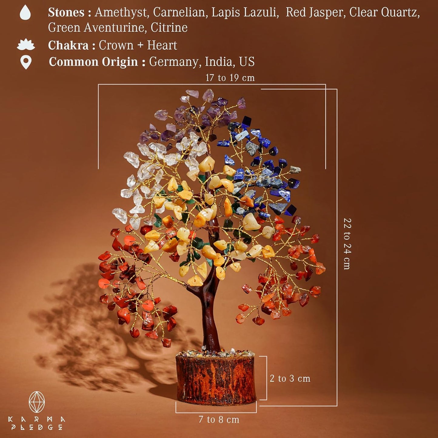 Crystal Tree of Life – Chakra Healing Tree for Energy & Decor