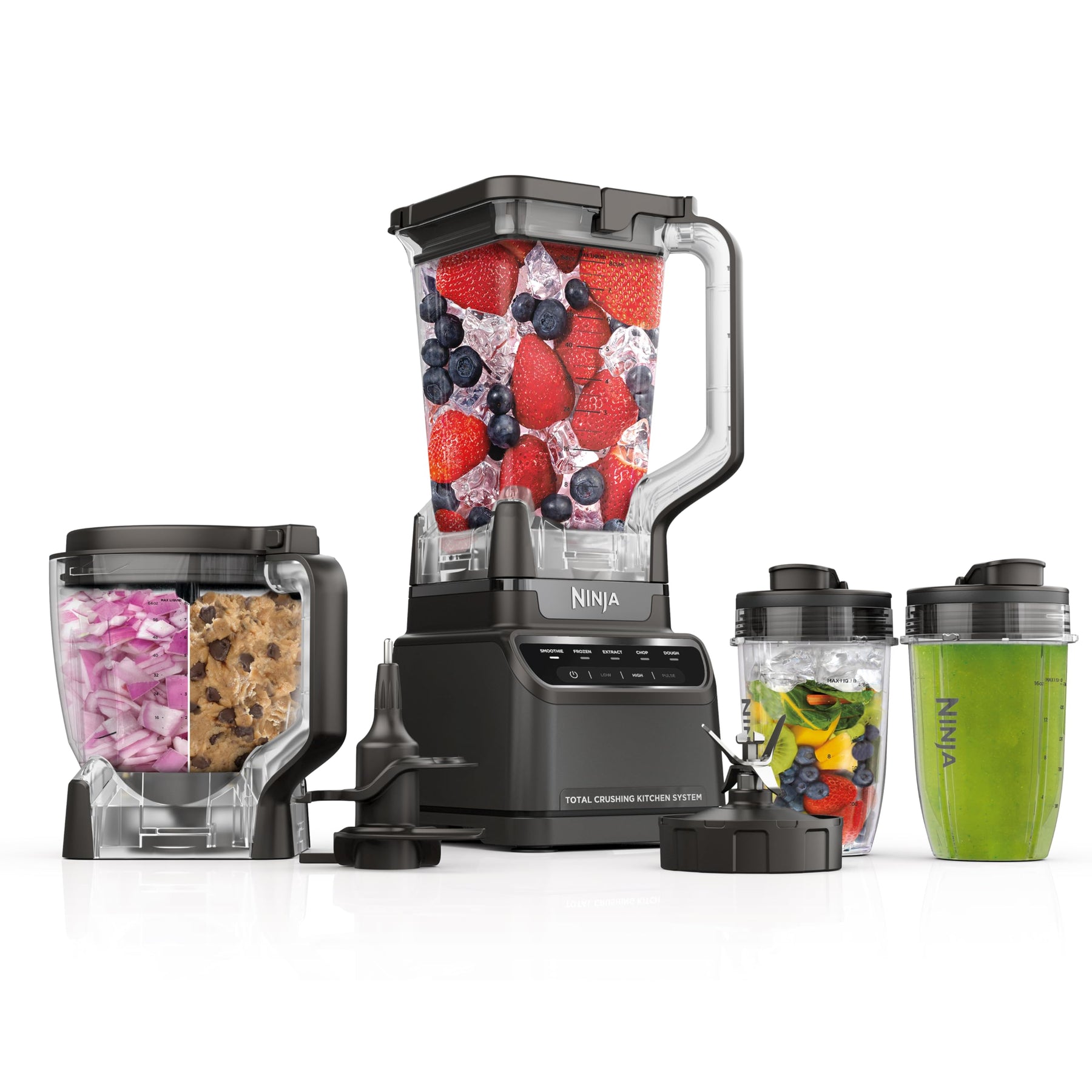 Ninja Mega Blender System – 1500W, 4 Functions, 72oz Pitcher