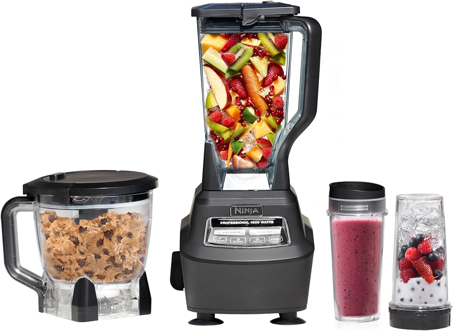 Ninja Mega Blender System – 1500W, 4 Functions, 72oz Pitcher