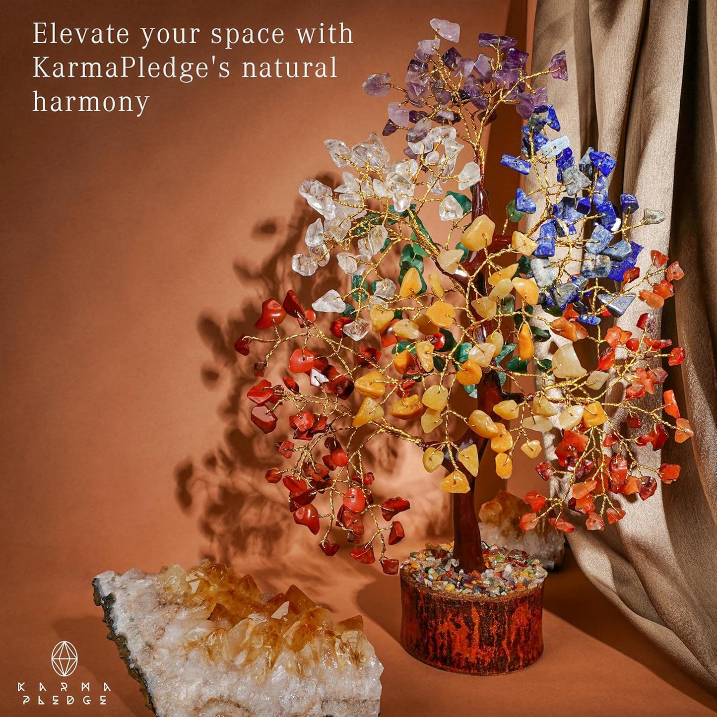 Crystal Tree of Life – Chakra Healing Tree for Energy & Decor