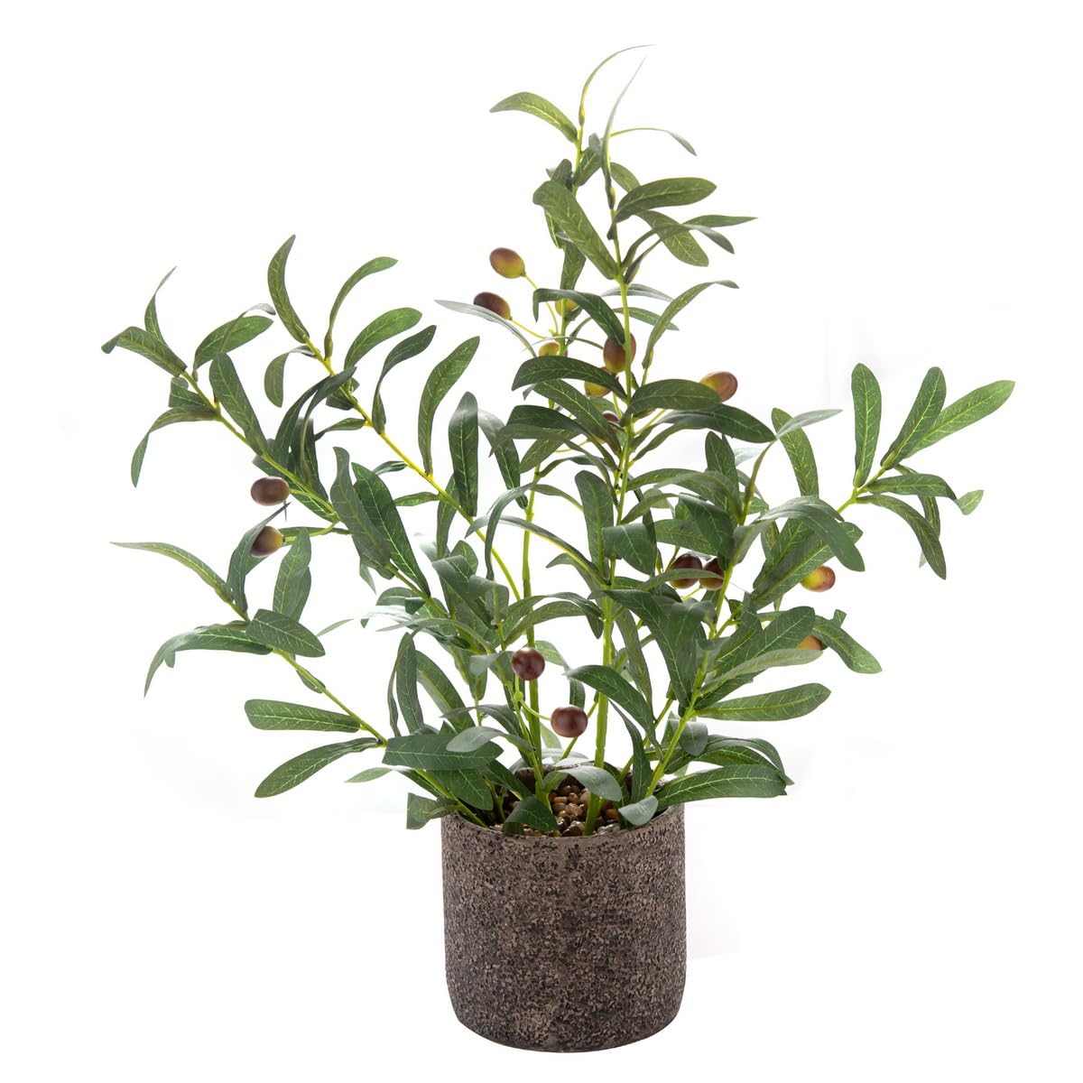 Artificial Plants with Pot – Succulent in Rustic Planter