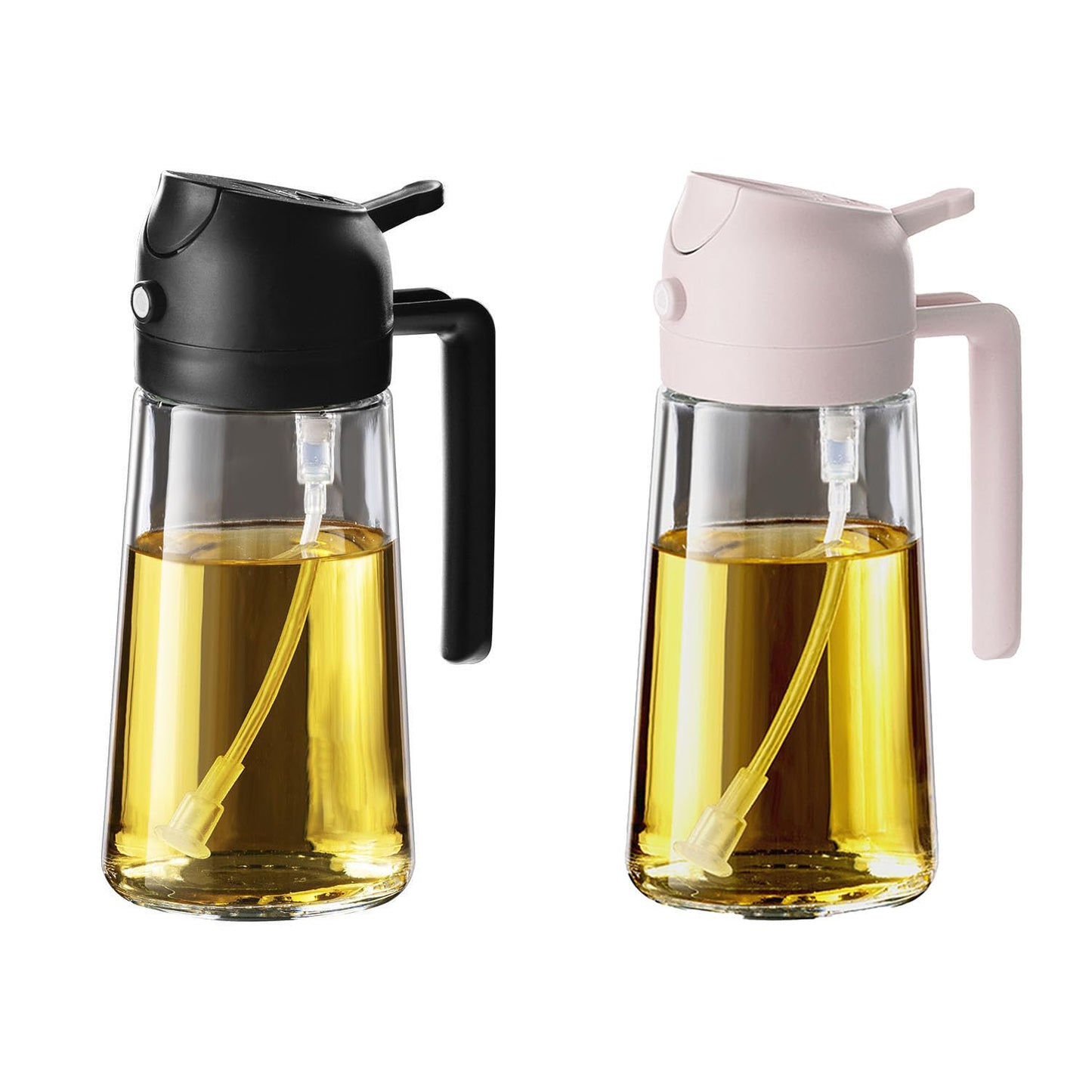 Olive Oil Sprayer – 2-in-1 Cooking Dispenser for Air Fryer, Salad, BBQ
