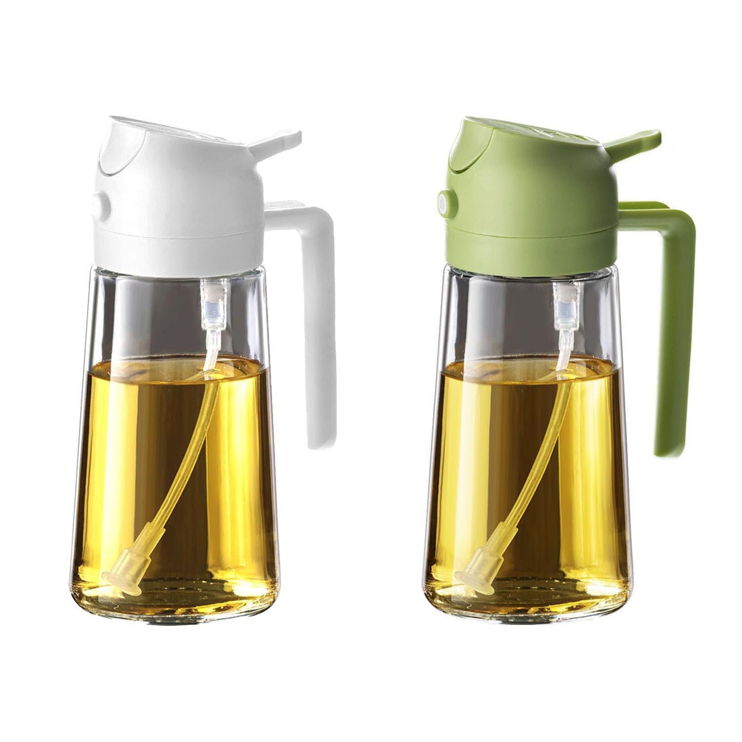 Olive Oil Sprayer – 2-in-1 Cooking Dispenser for Air Fryer, Salad, BBQ