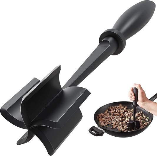 Burger Masher Tool – Heat-Resistant Meat Grinder and Smasher
