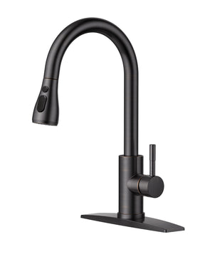 Pull Down Kitchen Faucet – Brushed Nickel, Single Handle