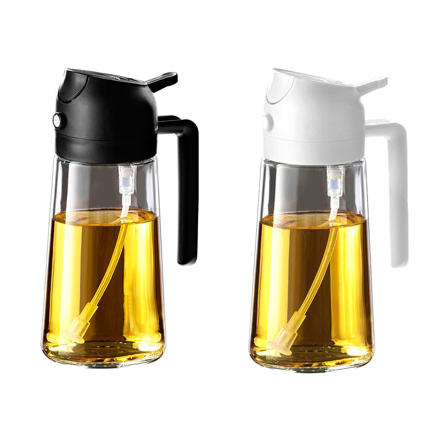 Olive Oil Sprayer – 2-in-1 Cooking Dispenser for Air Fryer, Salad, BBQ