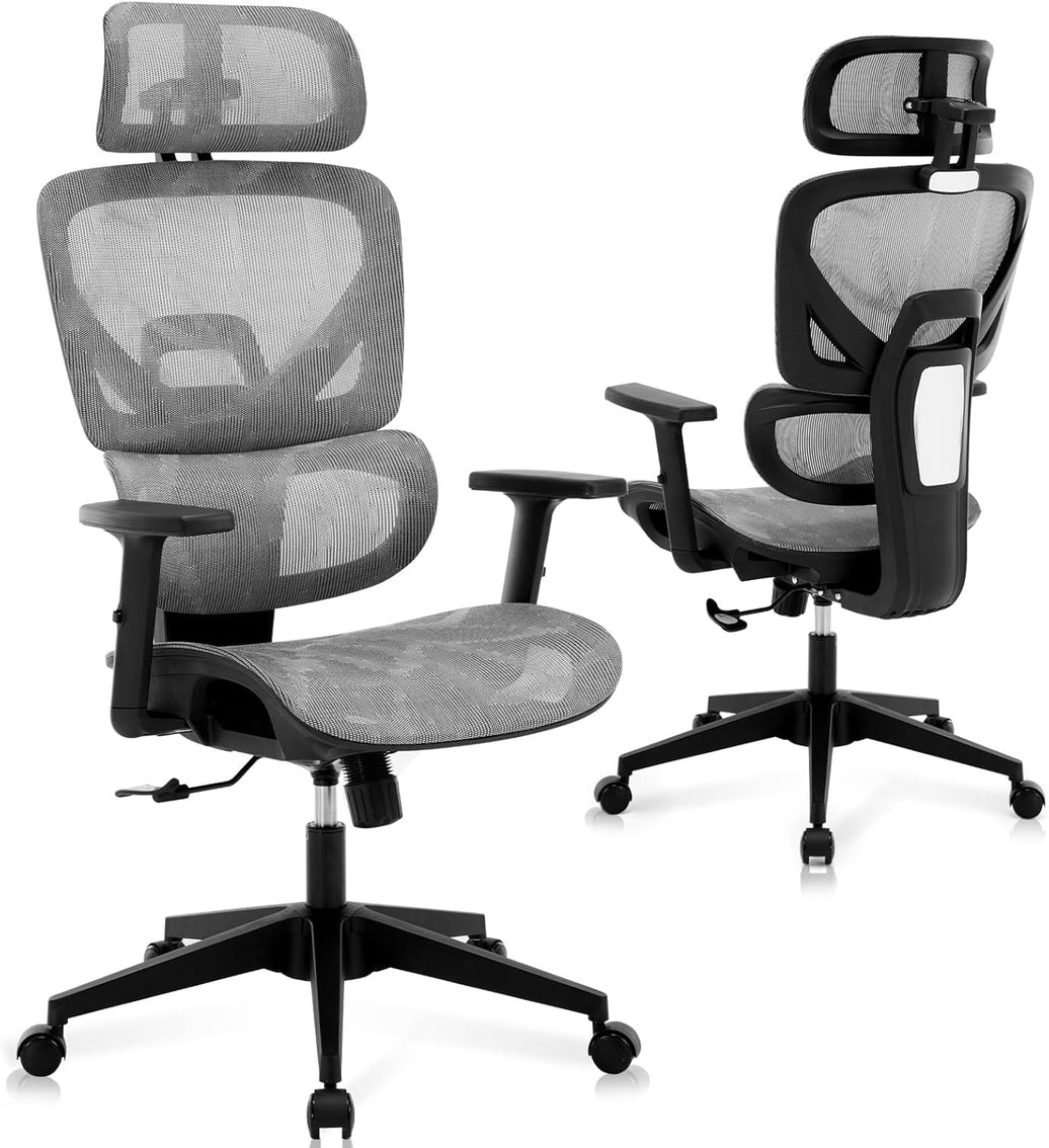 High Back Office Chair – Reclining with Lumbar Support
