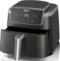 Air Fryer – 4-in-1, 5QT Capacity, Nonstick Basket, Grey