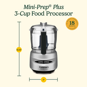 Mini Food Processor – 3 Cup Capacity, Compact Design