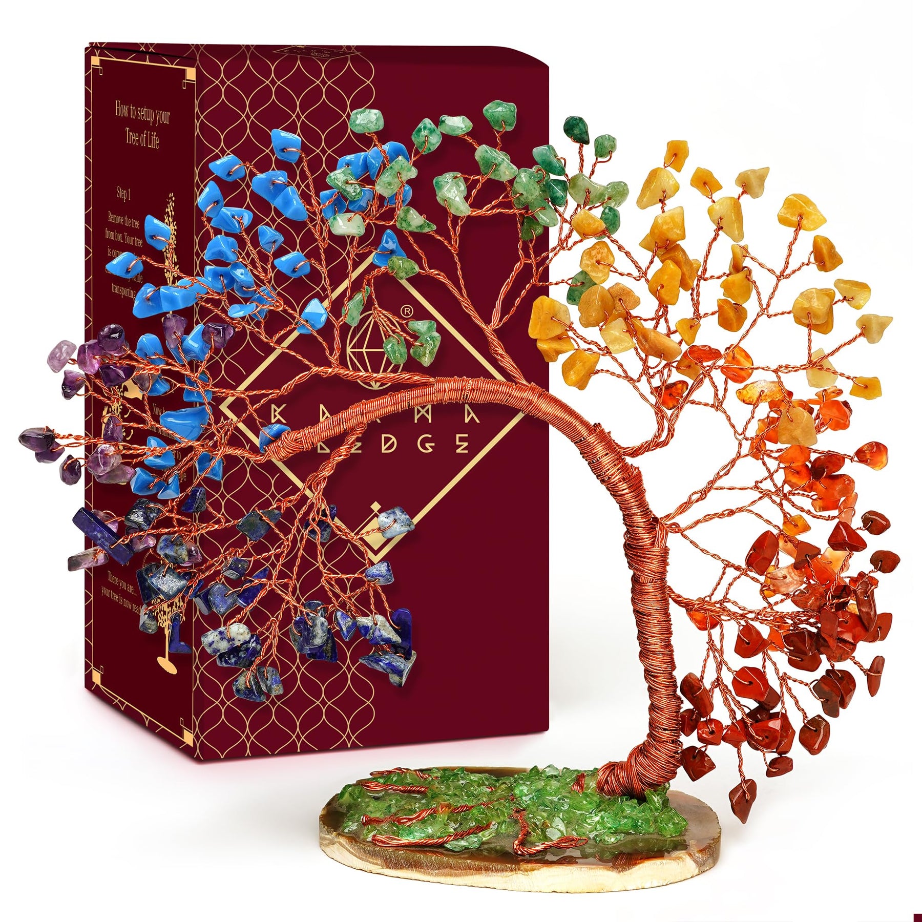 Crystal Tree of Life – Chakra Healing Tree for Energy & Decor